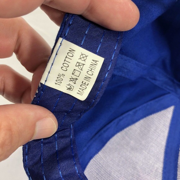 Acropolis Greece Blue White All Over Print Hat Cap Adjustable One Size Fits Most - Picture 10 of 11